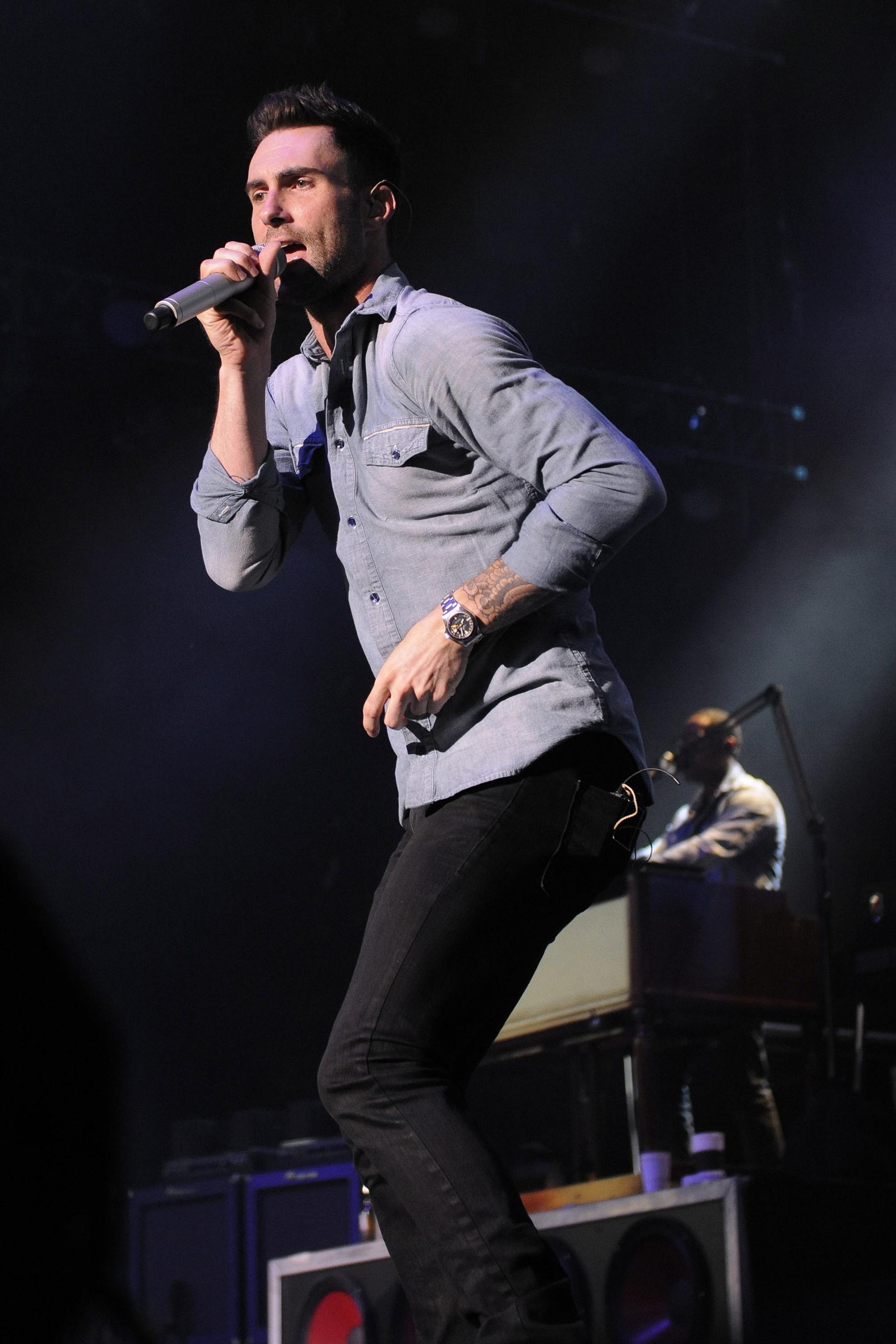 Adam Levine of Maroon 5 performs live at the 'Molson' pictures | Picture 63577